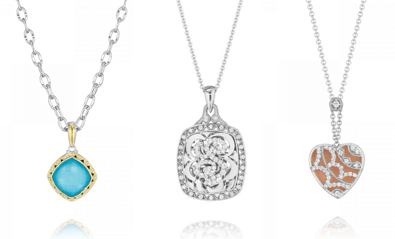 TACORI diamond pendant necklaces from GMG Jewellers