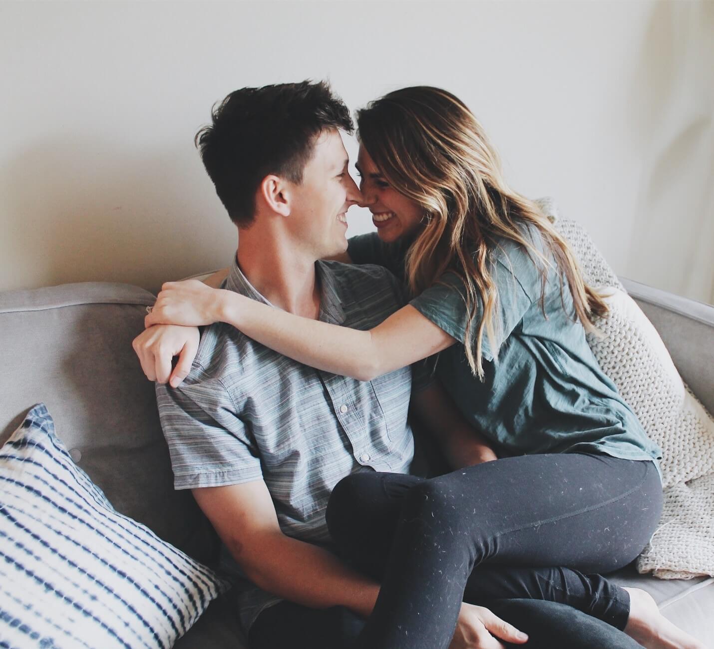 Couple on Couch