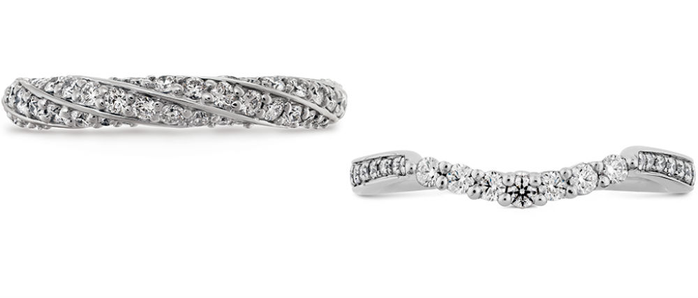 Pave Wedding Bands at GMG Jewellers