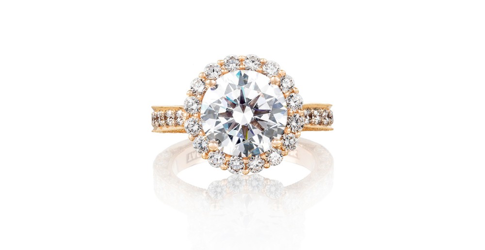 TACORI Rose Gold Engagement Ring