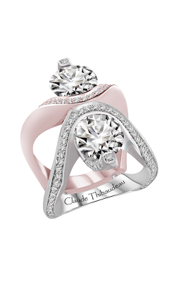 Claude Thibaudeau collection Engagement Ring PLT-10172R-MP