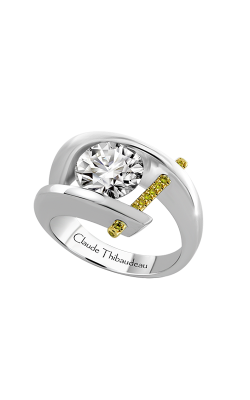 Claude Thibaudeau collection Engagement Ring PLT-1072Y-MP-BYD