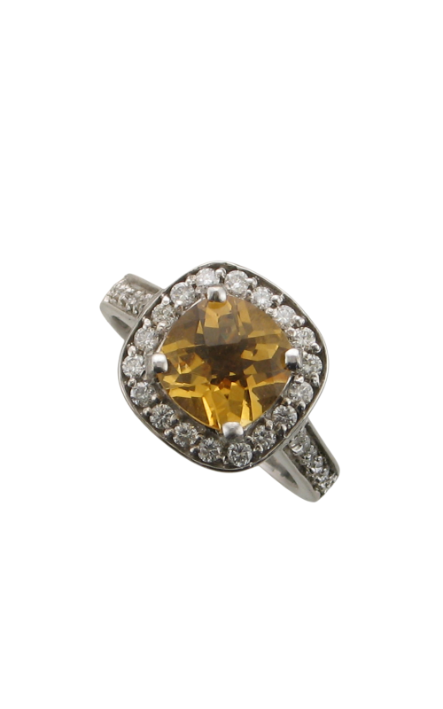 CITRINE & DIAMOND DRESS RING