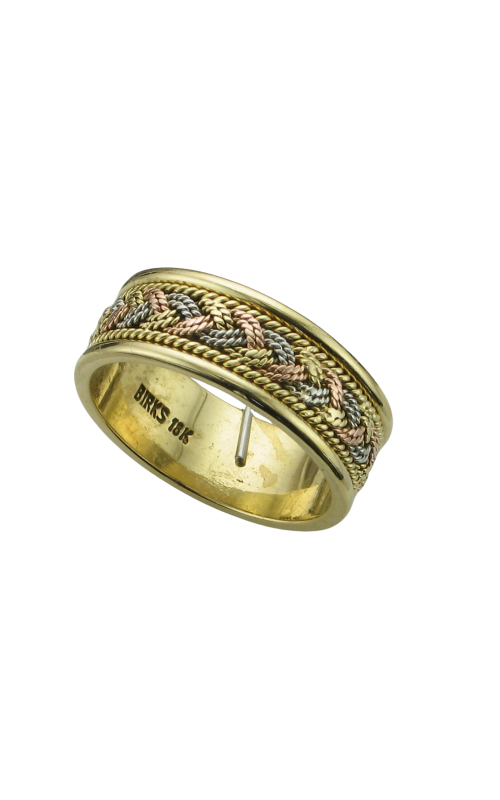 18KT TRIGOLD GTS WEDD BAND