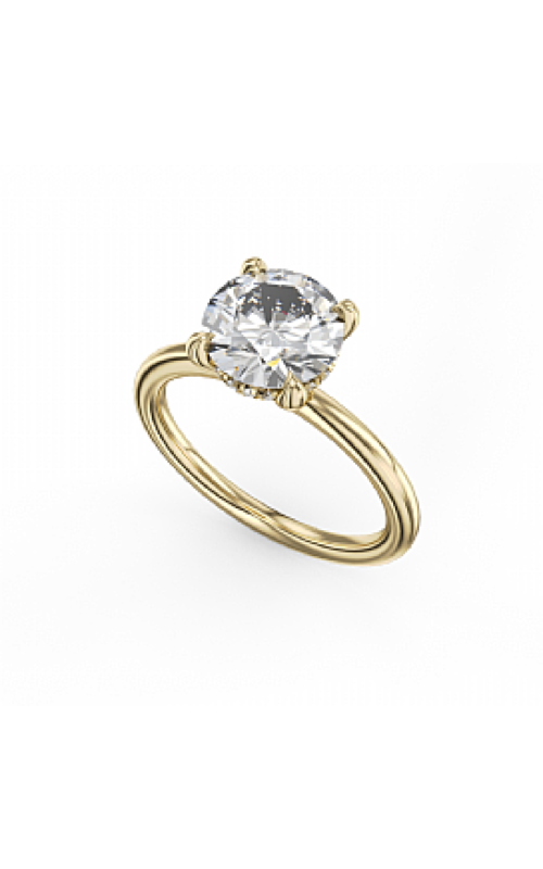 12=.04TW SI G-H 18KY 1.0CT SOLITAIRE E/R