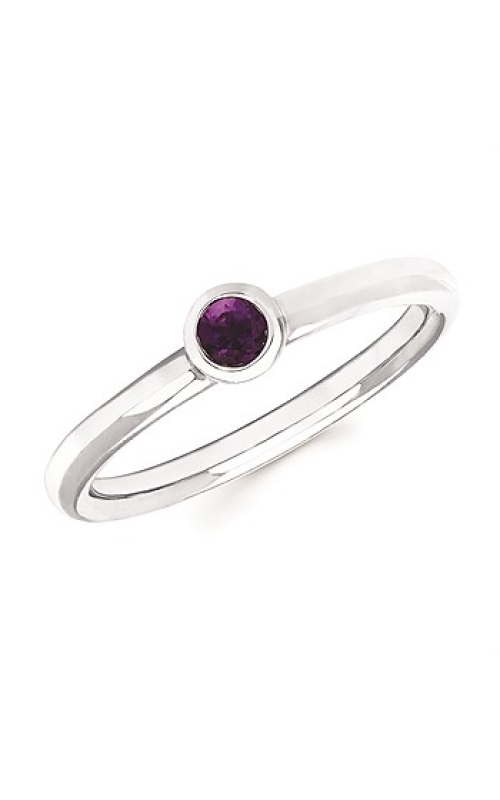 AMETHYST 10KW BEZEL RING