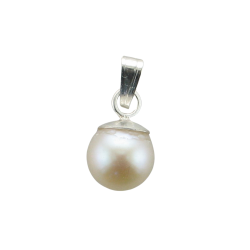 6.5MM PEARL PENDANT, CHAIN SOLD SEPARATELY